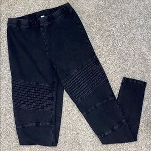 Nordstrom BP Washed Moto Leggings